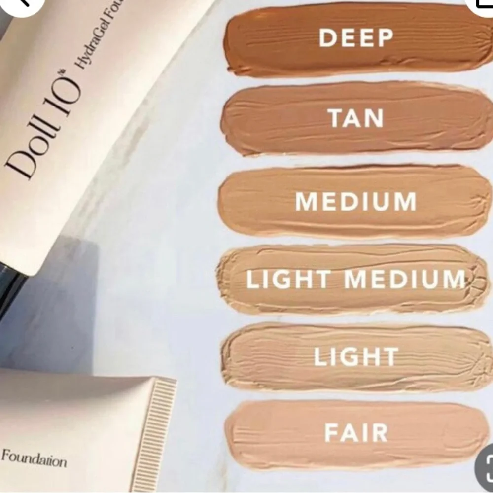 NEW DOLL 10 HydraGel Foundation 1 Oz - Fair No Box.
